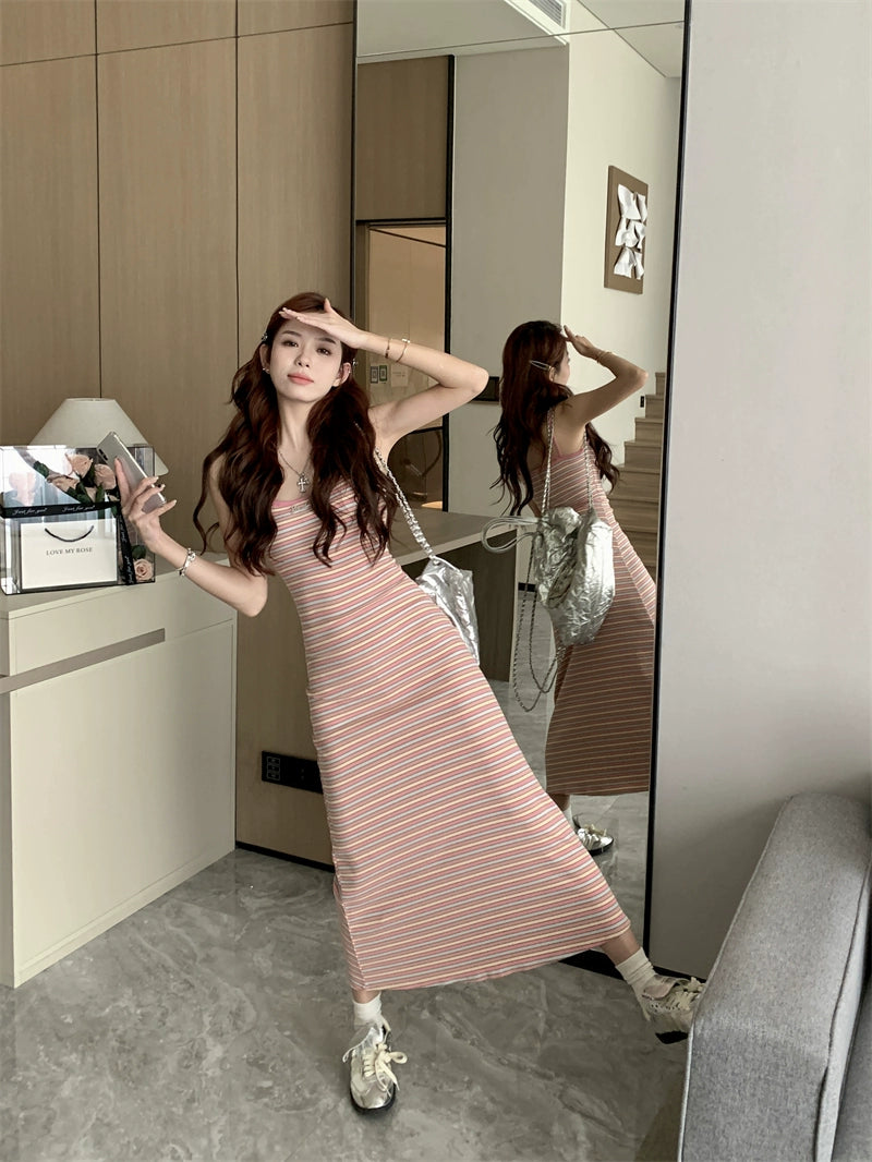 Striped Maxi Dress