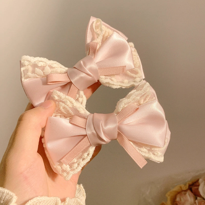 French Style Cute Hair Bow