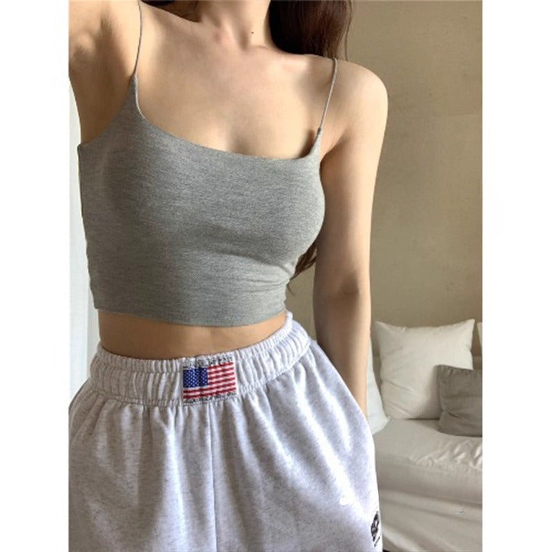 Ribbed Crop Cami