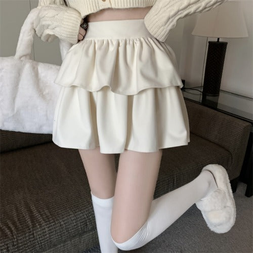 Londyn Ruffled Dual Line Skirt