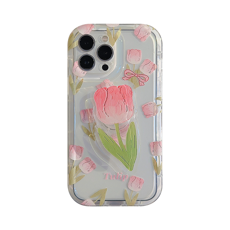 Sunny Tulip Transparent Case