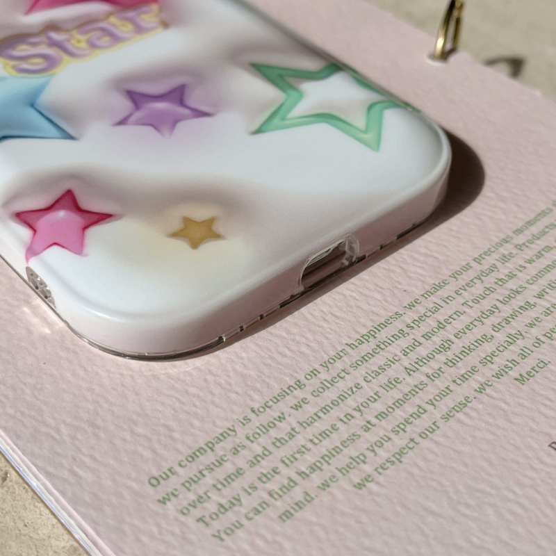 Rainbow Star Bubble Case