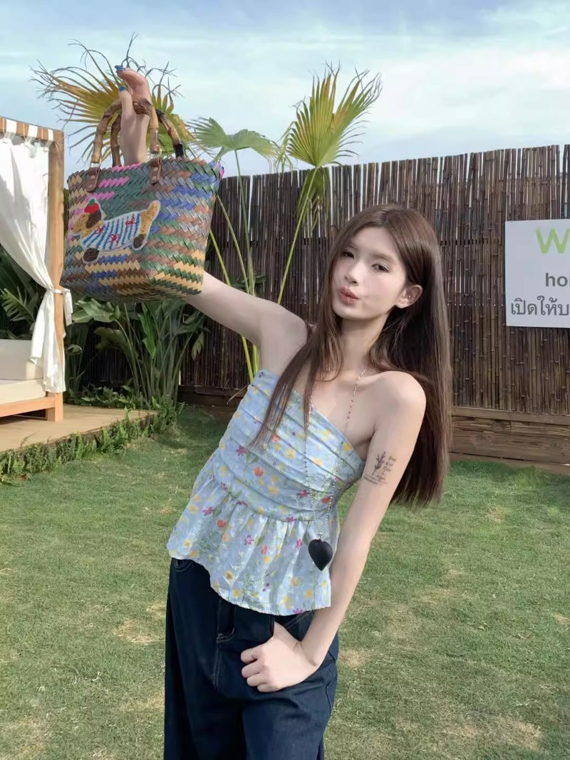 Bianca Floral Tube Top