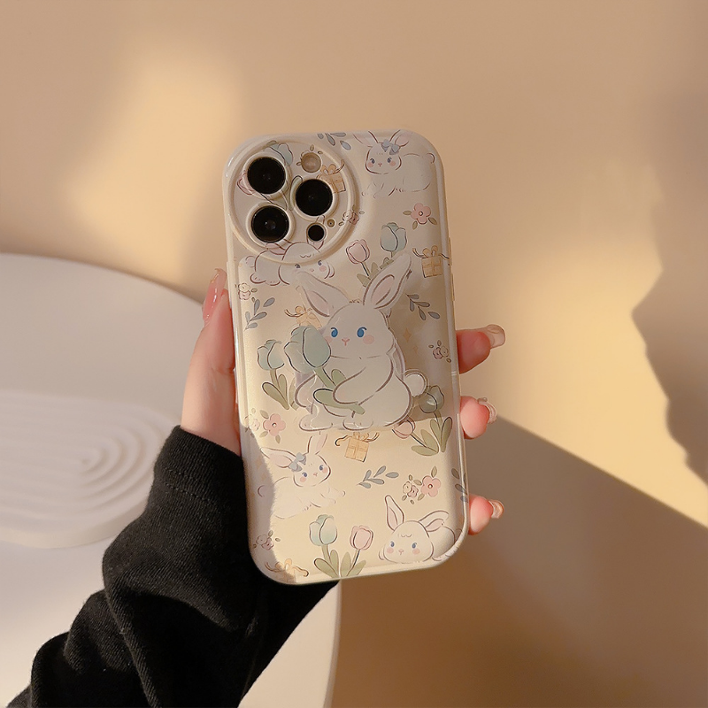 Tulip bunny Pop Socket Case