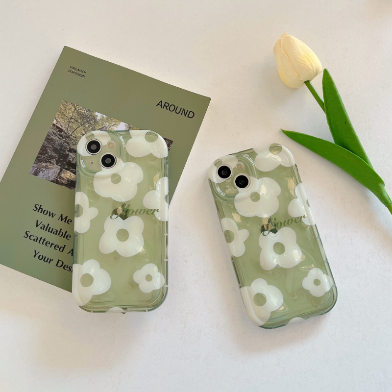 Green Floral Case