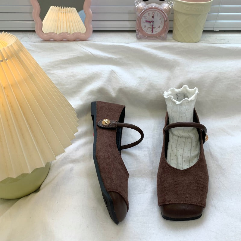 Elegant Mary Jane Flat Shoes