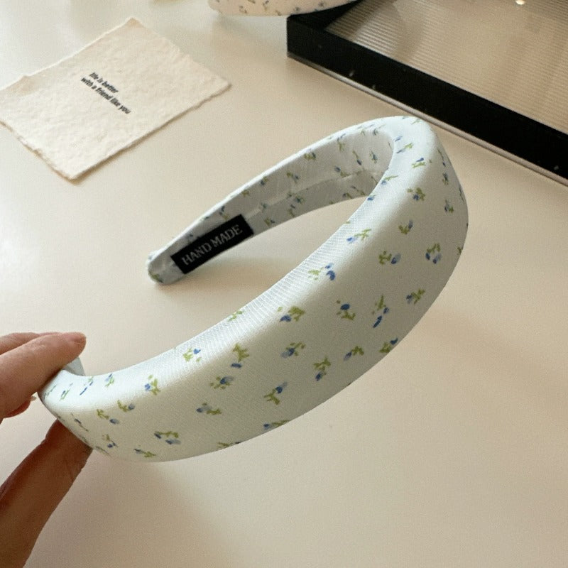 Pastel Floral Padded Headband