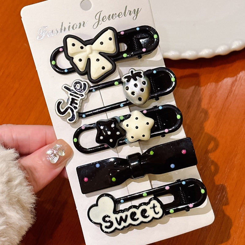 Cute Cartoon Girls Hair Clips