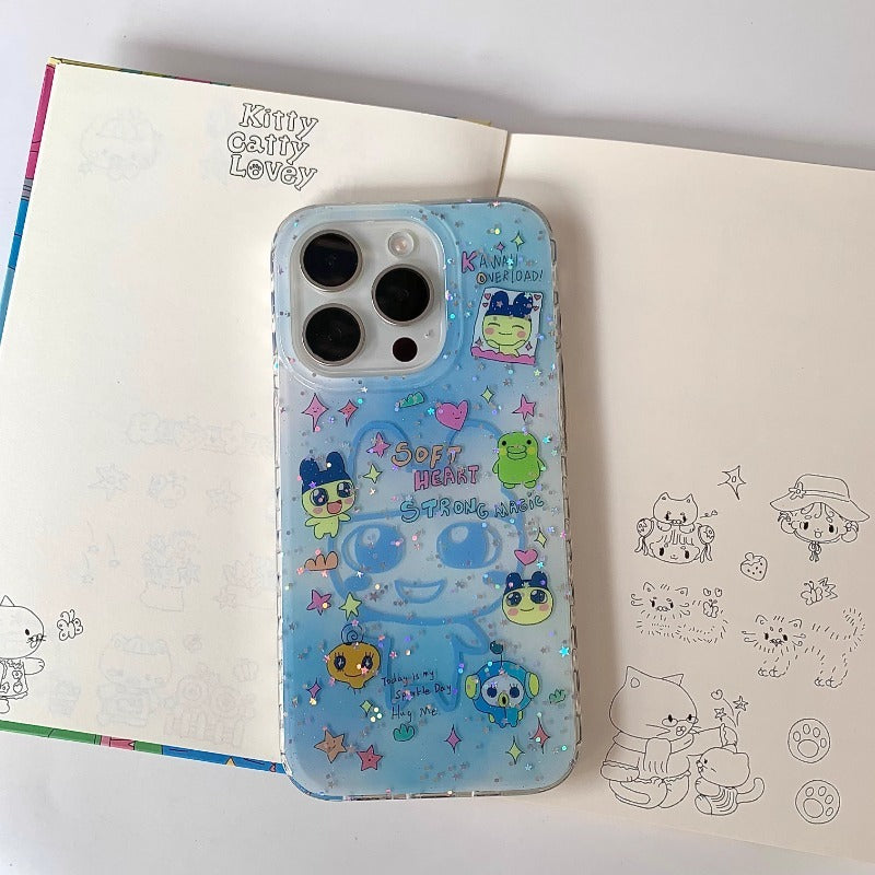 Protective Kawaii Glitter Phone Case