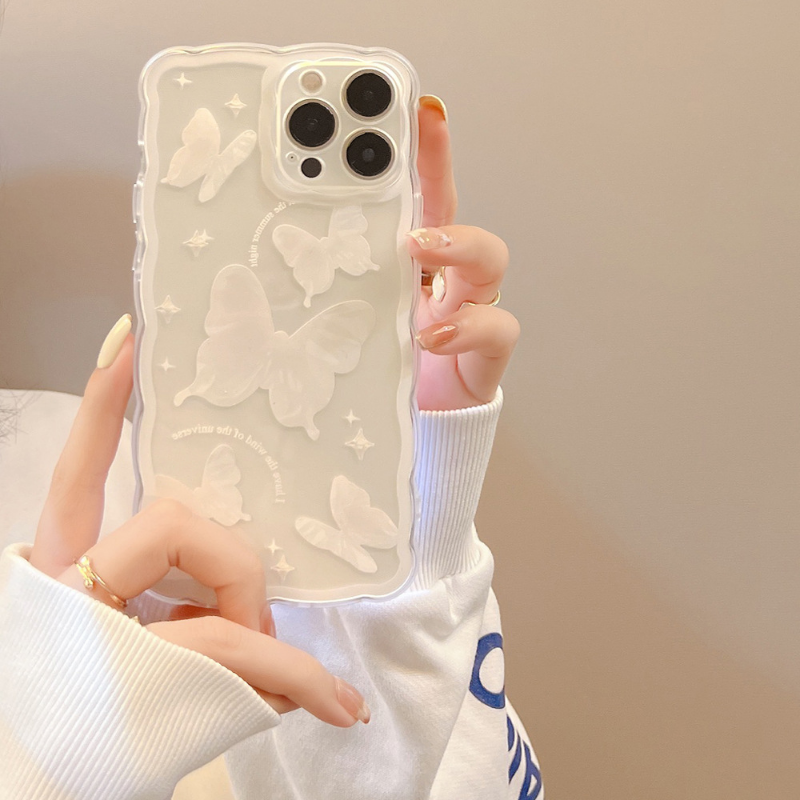 White Flutter Case