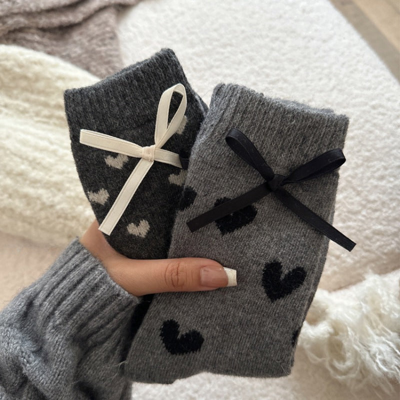 Cozy Heart Warm Woolen Socks