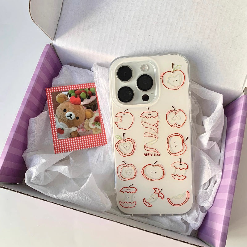 Clear Apple Sketch Case