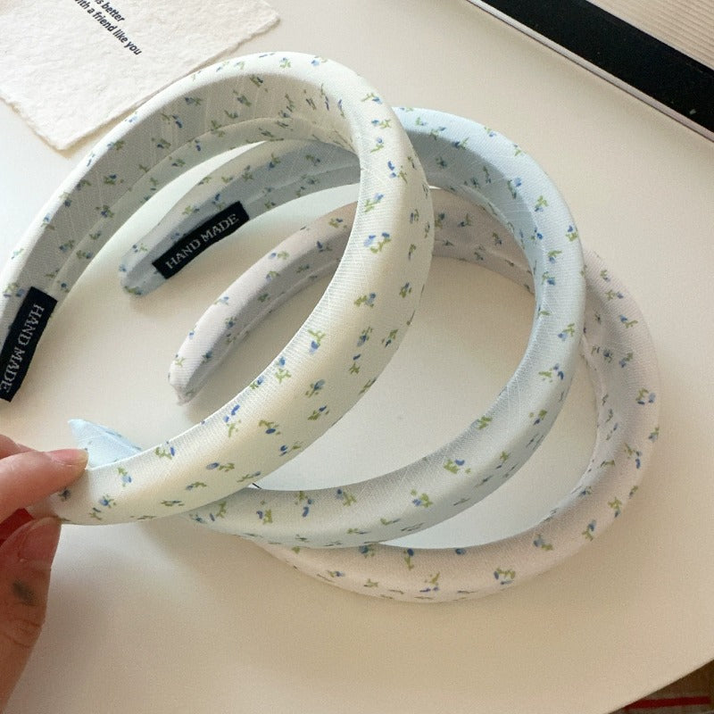 Pastel Floral Padded Headband