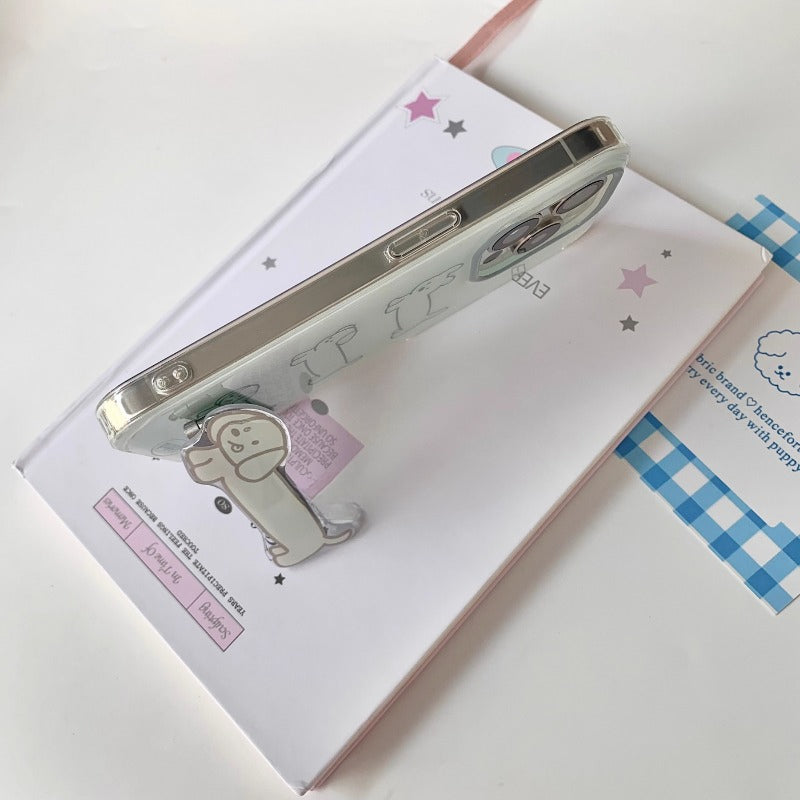 Mint Puppy Outline Case
