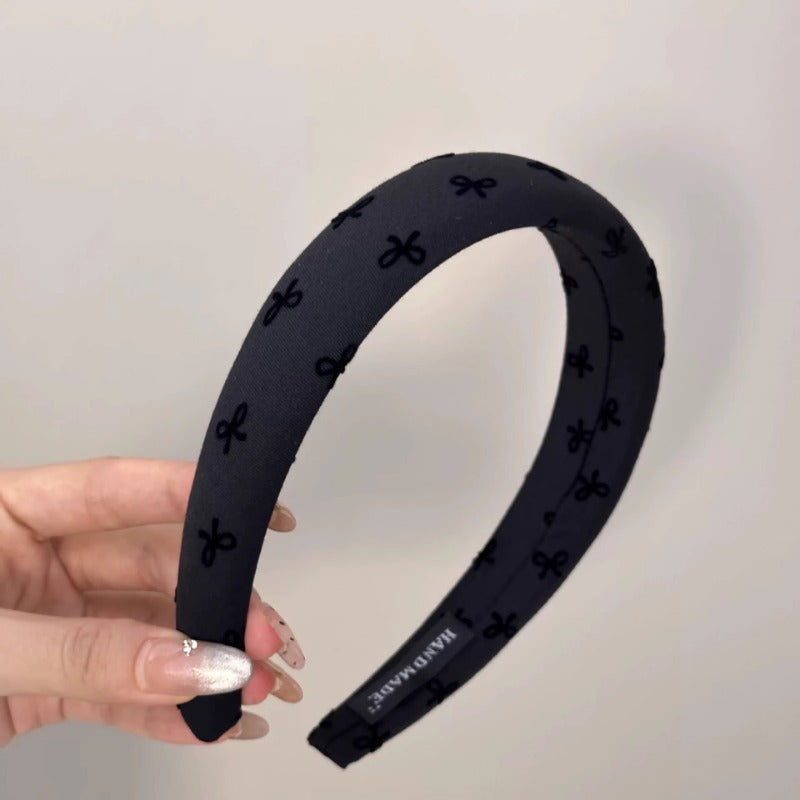 Chic Bow Print Headband