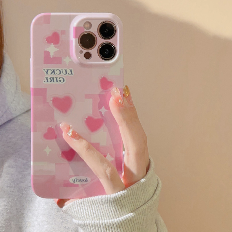 Floating Heart Pink Case