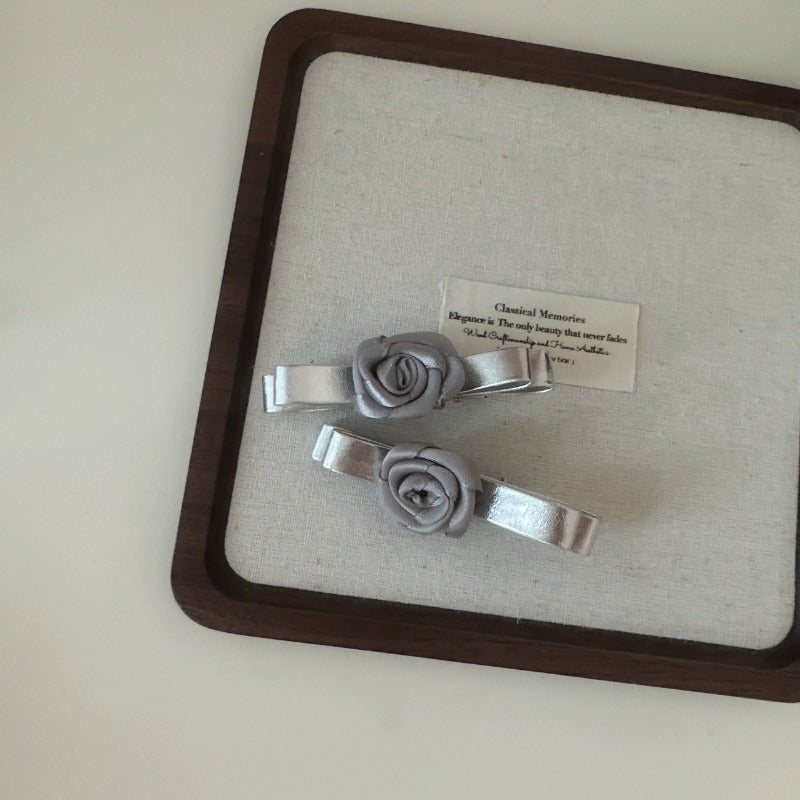 Stylish Floral Hair Claw Set