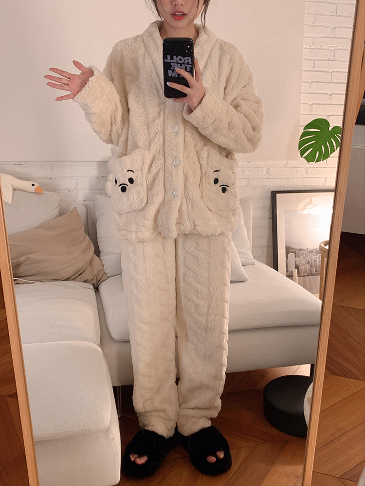Cute Bear Pajama Set
