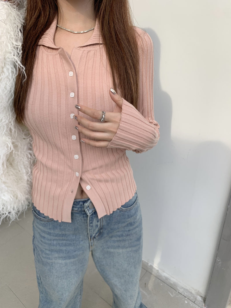Michelle Knit Button Up Cardigan