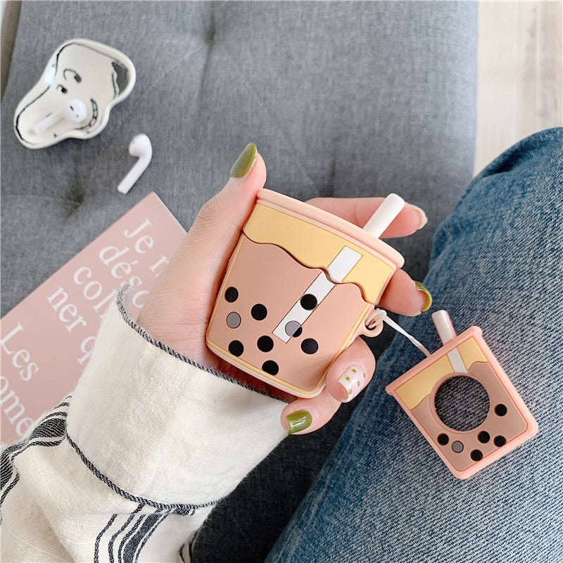 Boba Tea Airpods Case