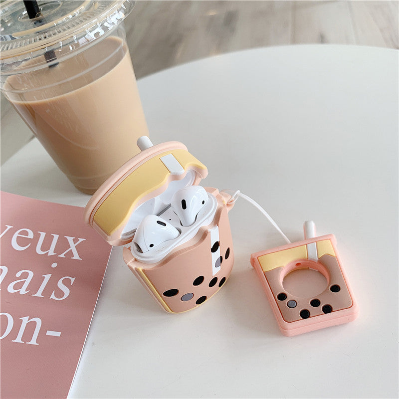 Boba Tea Airpods Case