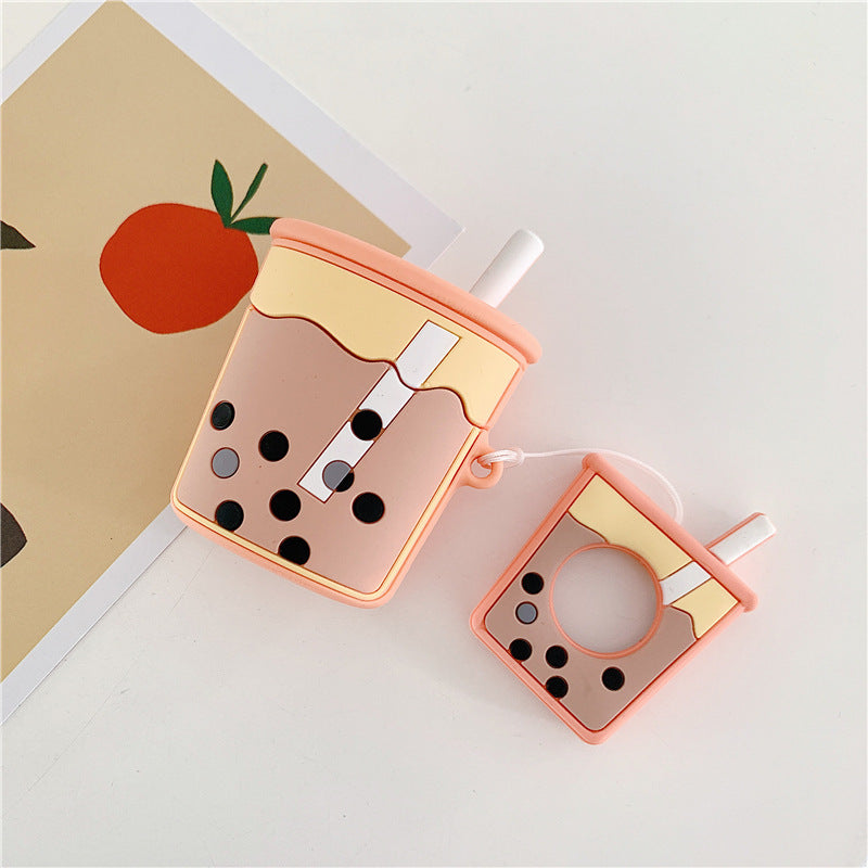 Boba Tea Airpods Case