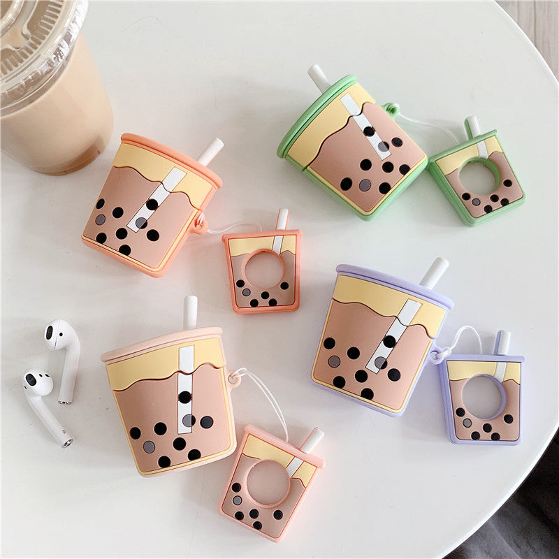 Boba Tea Airpods Case