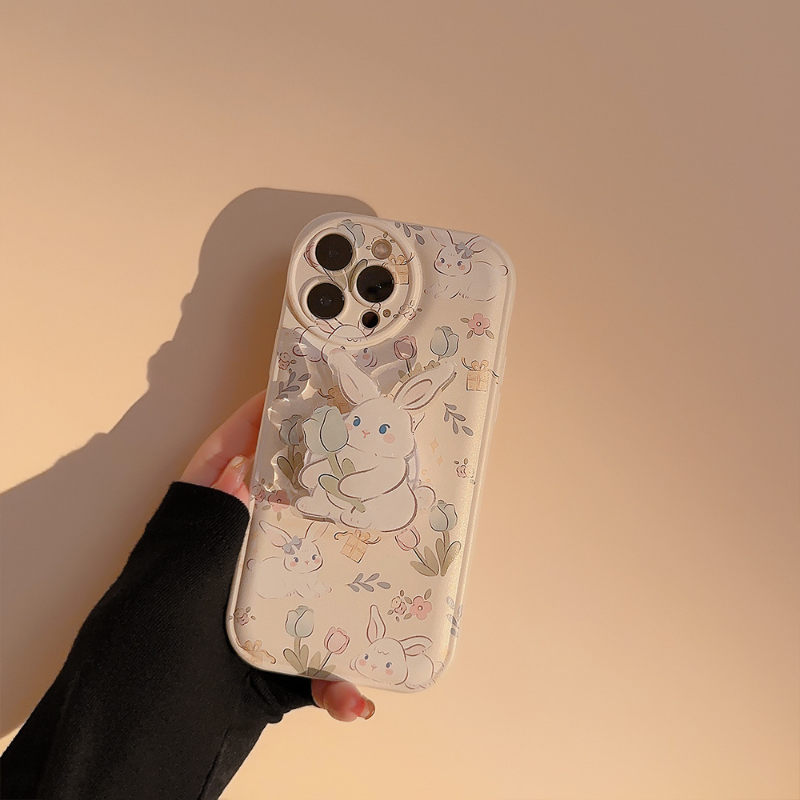 Tulip bunny Pop Socket Case