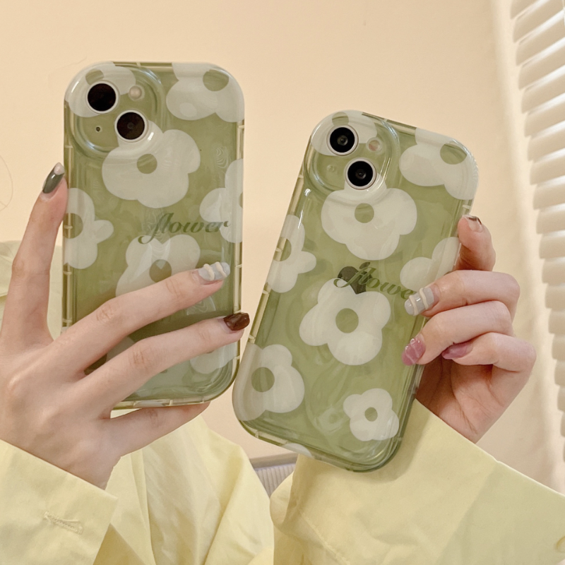 Green Floral Case