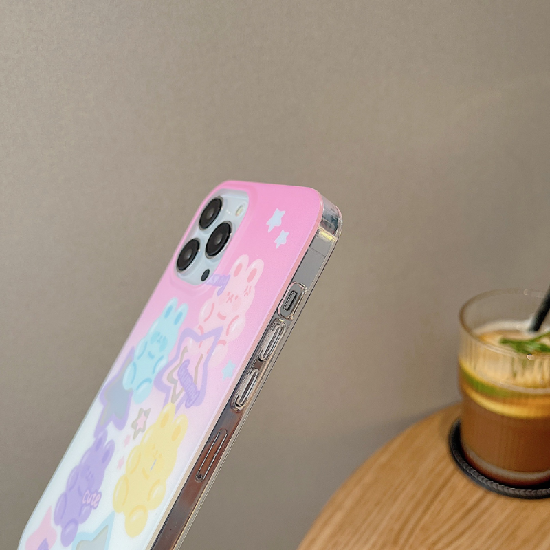 Colorful Rabbit Star Case