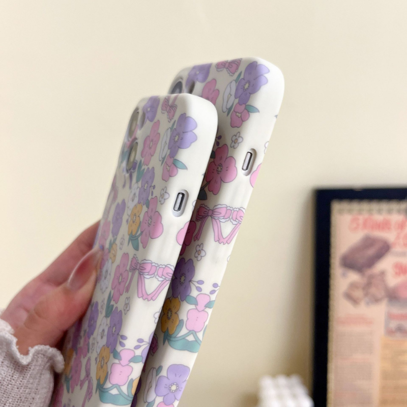 Fresh Pink Purple Floral Case