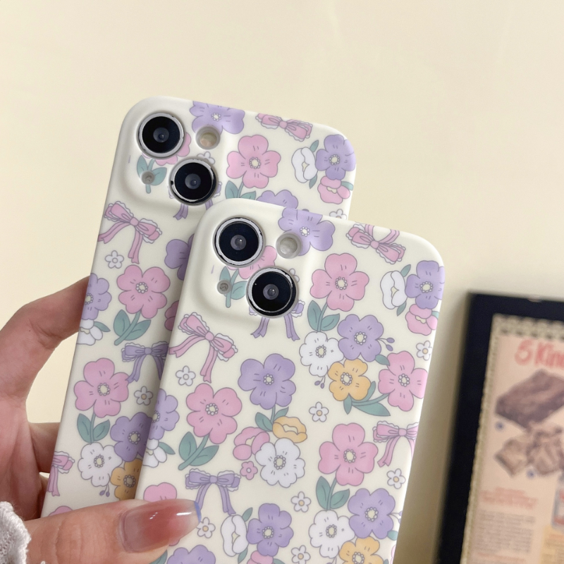 Fresh Pink Purple Floral Case