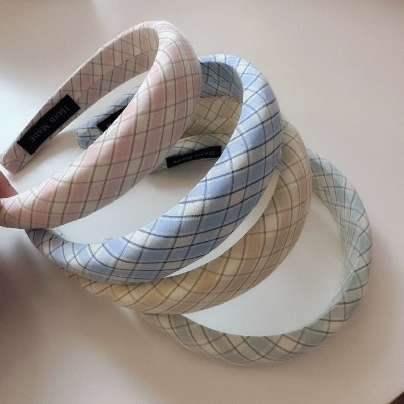 Argyle Padded Hairband Accessory