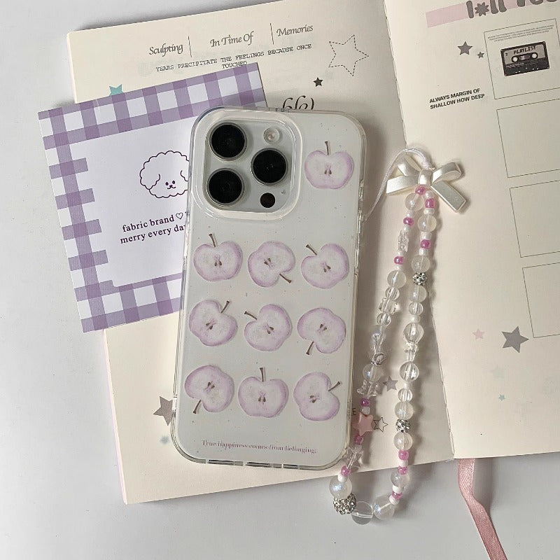 Lavender Apple Print Case