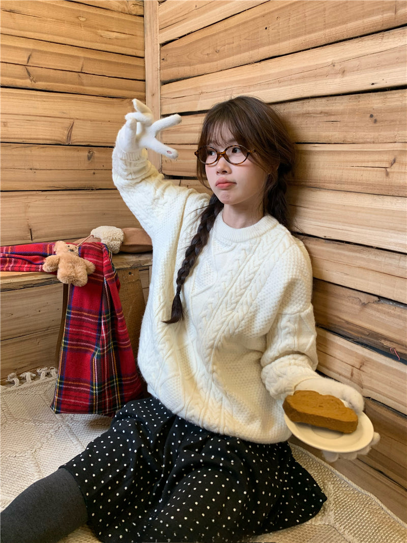 Cozy Cable Knit Sweater