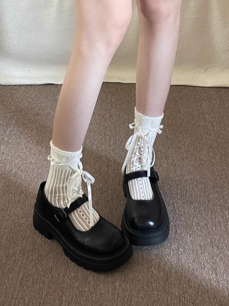 Vintage Mary Jane Platform Shoes