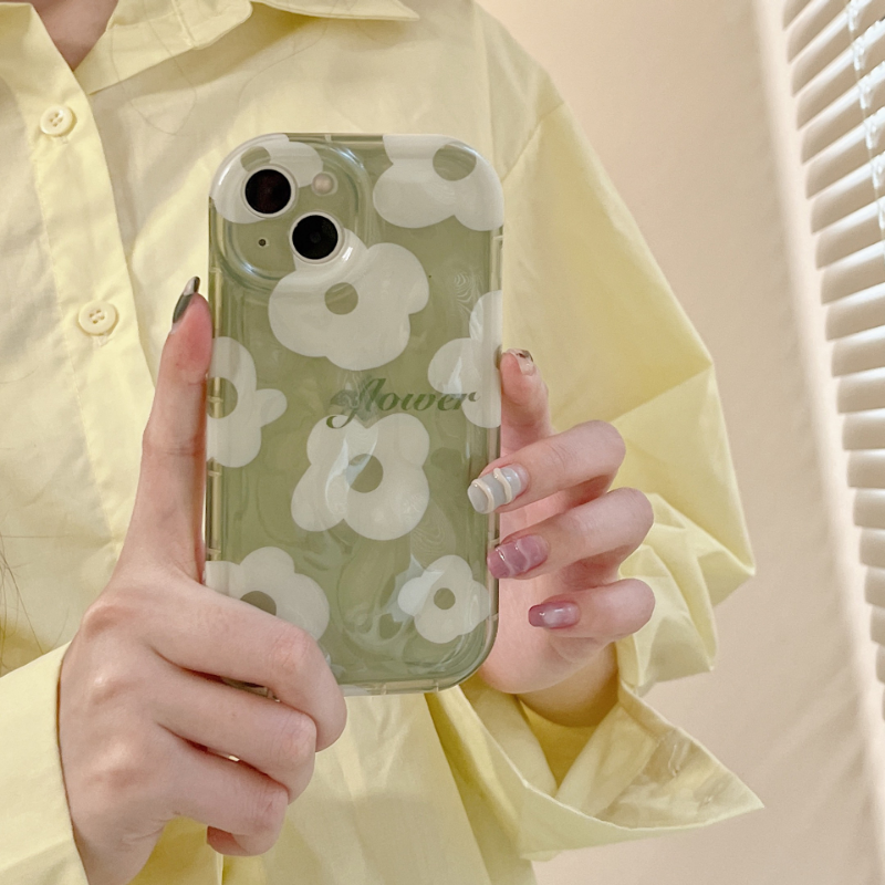 Green Floral Case