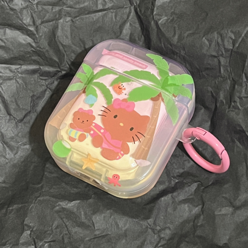 Baby Hawaii Kitty Airpods Case