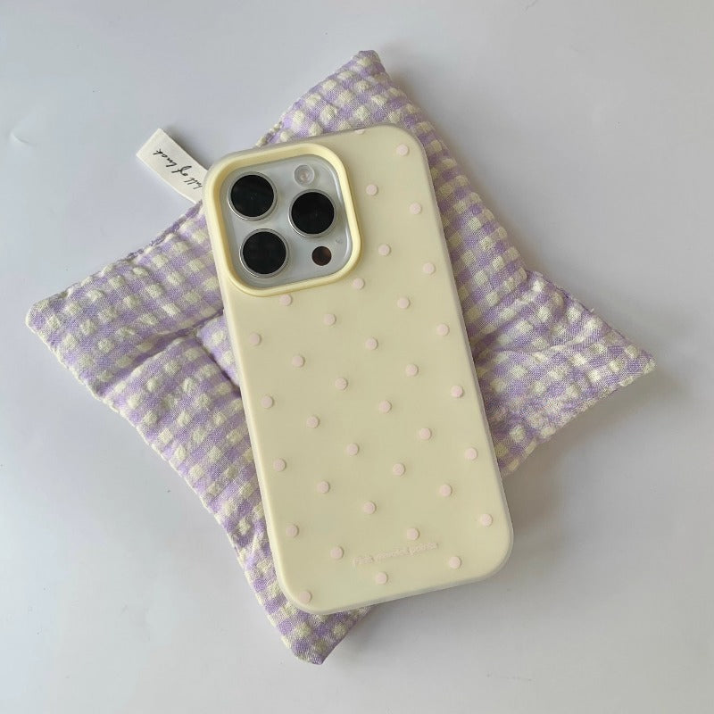 Pastel Yellow Puppy Case