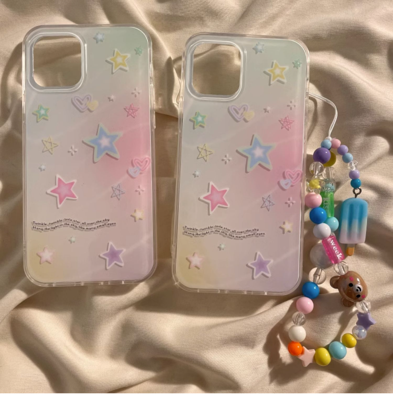 Gradual Star Transparent Case