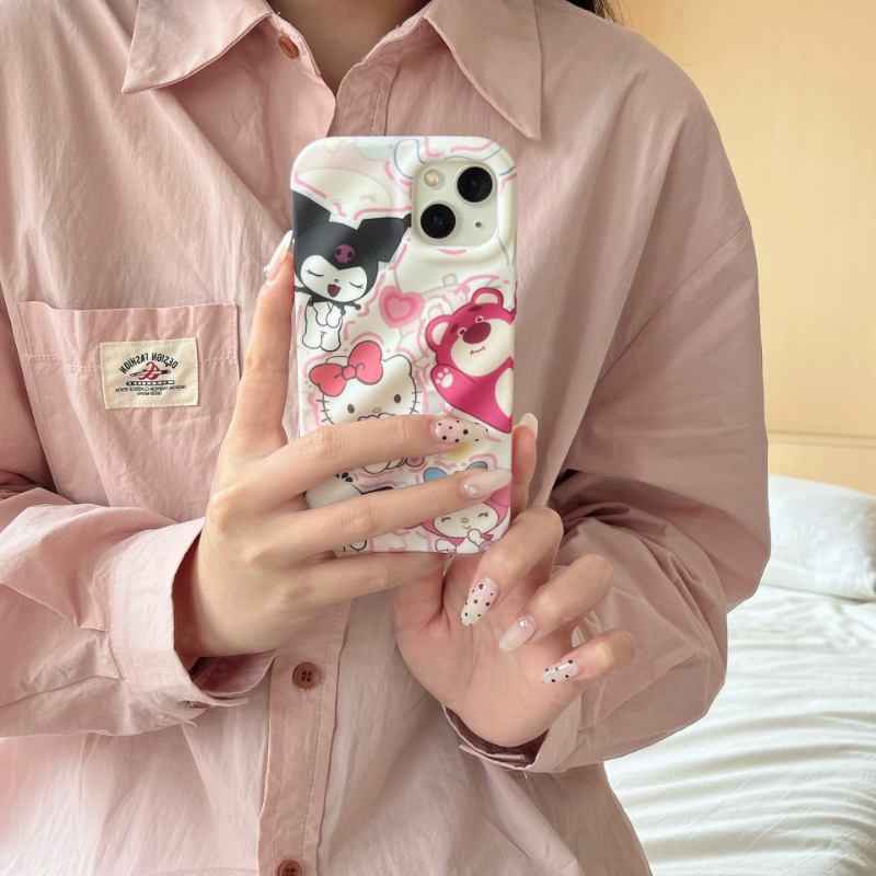 Wavy Sanrio Case