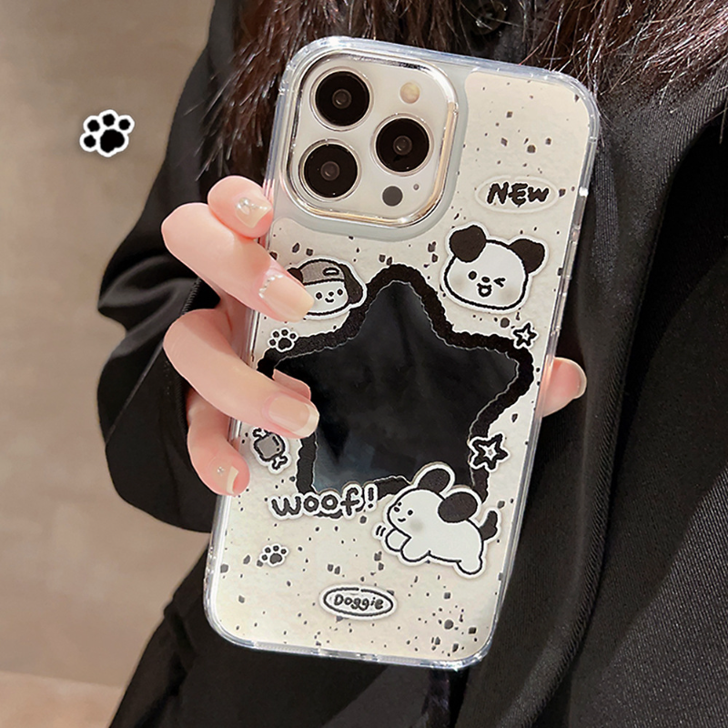 Polka Mirror Case