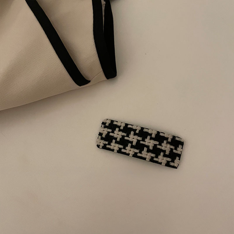 Modern Tweed Hair Clip