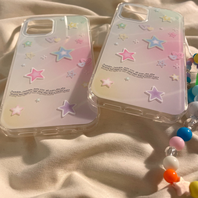 Gradual Star Transparent Case