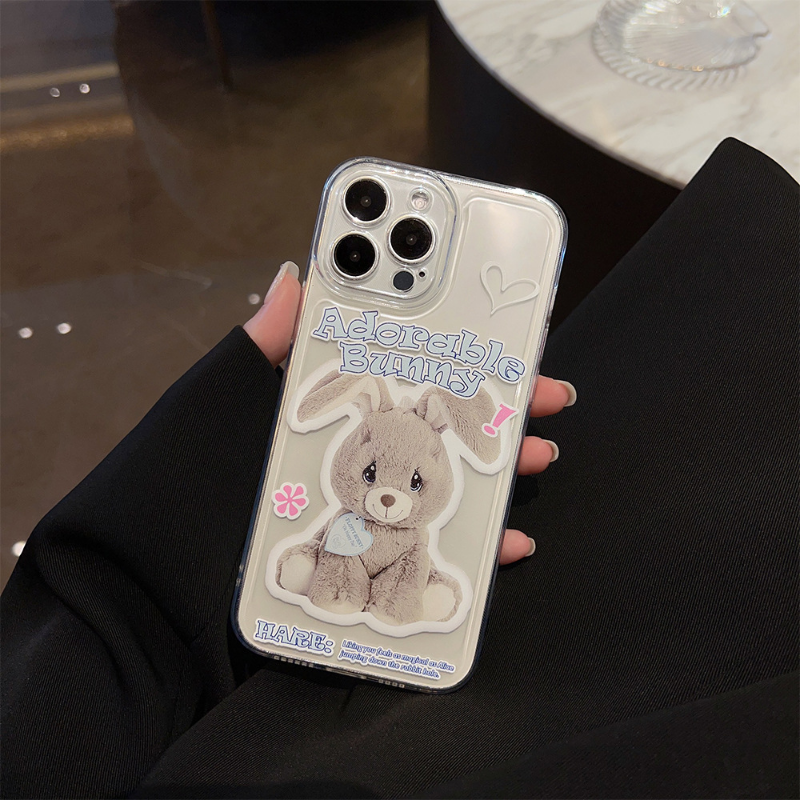 Glitter Sitting Bunny Case