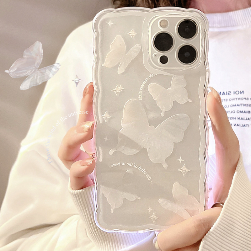 White Flutter Case