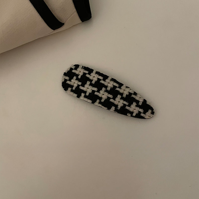 Modern Tweed Hair Clip