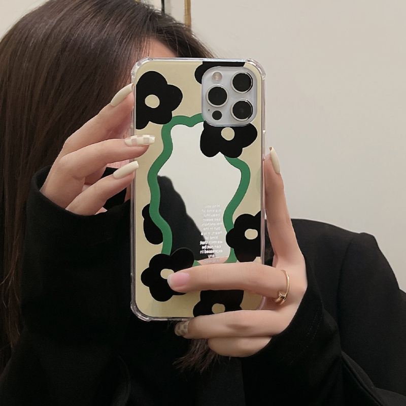 Flower Mirror Case