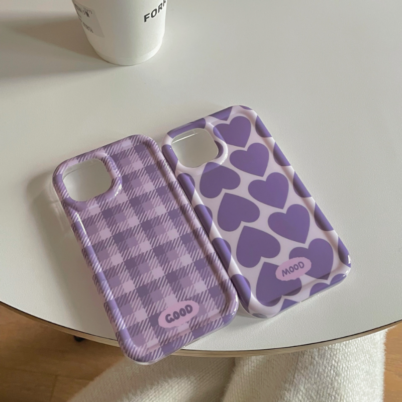 Purple Plaid Case