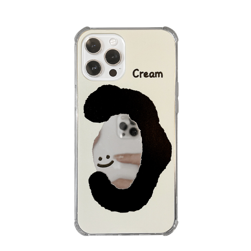 Smile Face Mirror Case